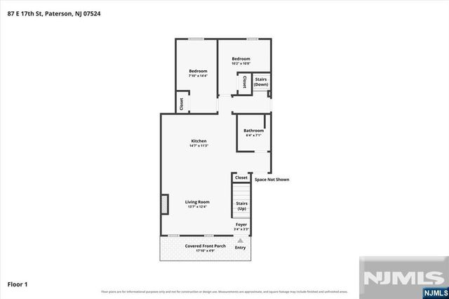 87 17th Street, Paterson, NJ 07524