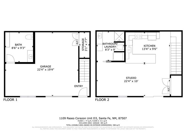 1109 Paseo Corazon D-3, Santa Fe, NM 87507