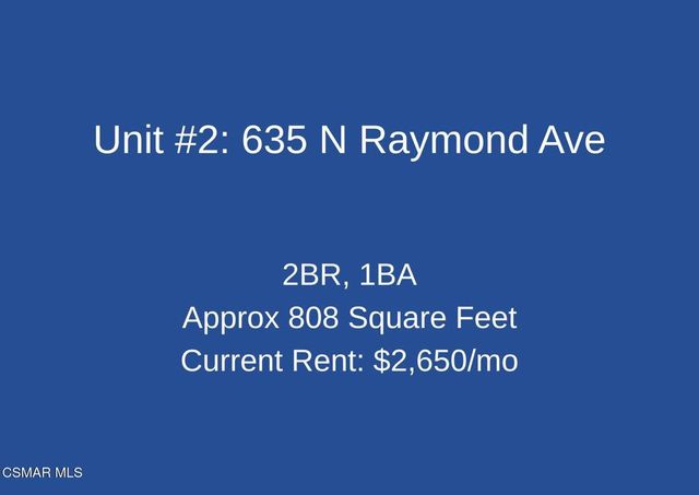 637 Raymond Avenue, Pasadena, CA 91103
