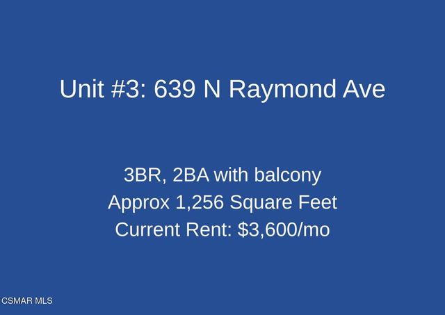 637 Raymond Avenue, Pasadena, CA 91103