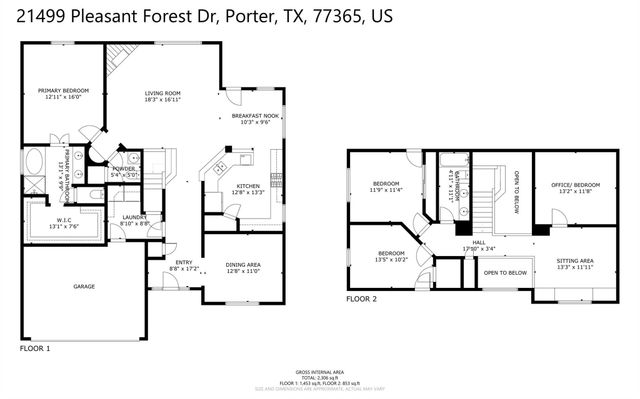 21499 Pleasant Forest Bend, Porter, TX 77365