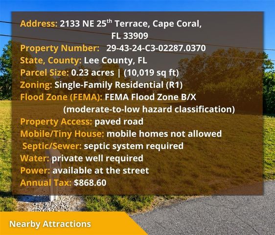 2133 NE 25TH TER, Cape Coral, FL 33909