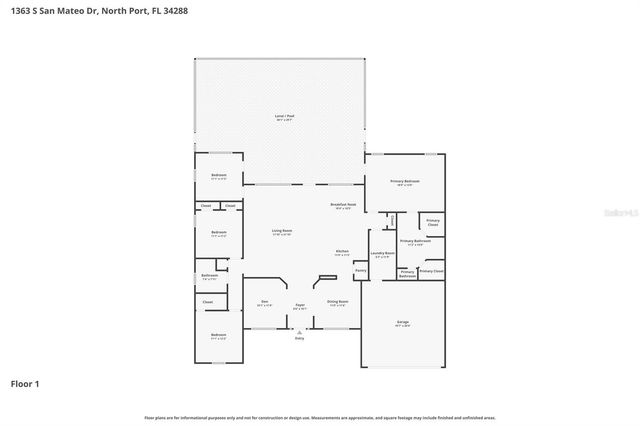 1363 S SAN MATEO DRIVE, North Port, FL 34288