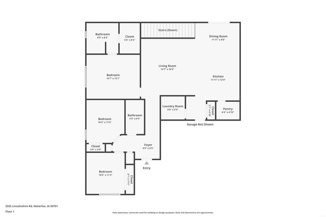 3325 Lincolnshire Road, Waterloo, IA 50701