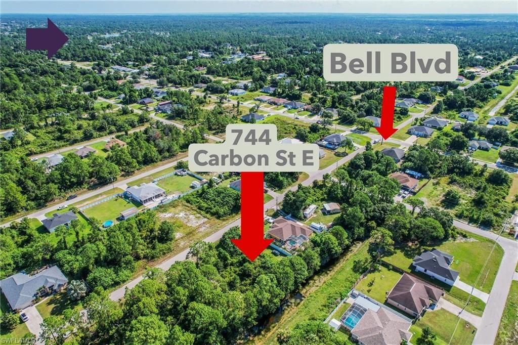 744 Carbon ST E, LEHIGH ACRES, FL 33974 — exterior