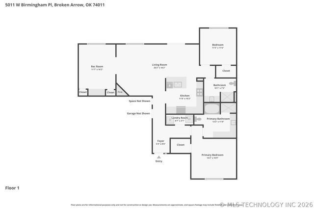 5011 W Birmingham Place, Broken Arrow, OK 74011