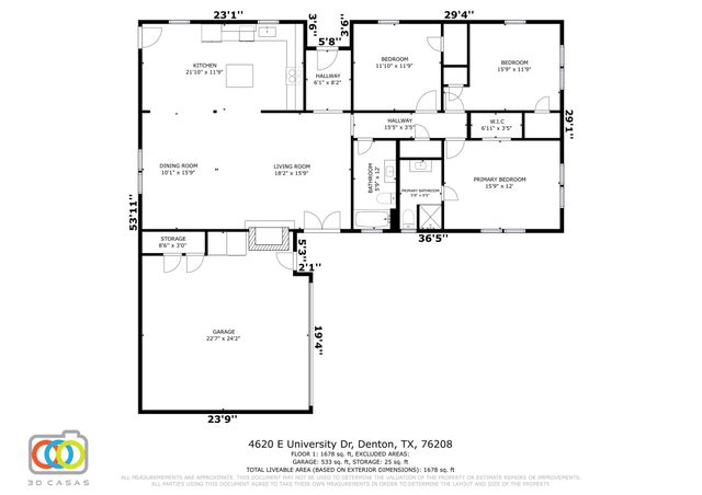 4620 E University Drive, Denton, TX 76208