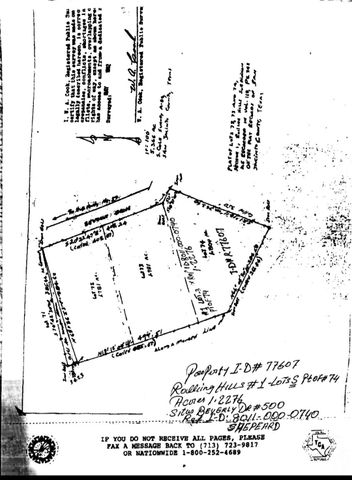 0 Beverly Drive, Shepherd, TX 77371