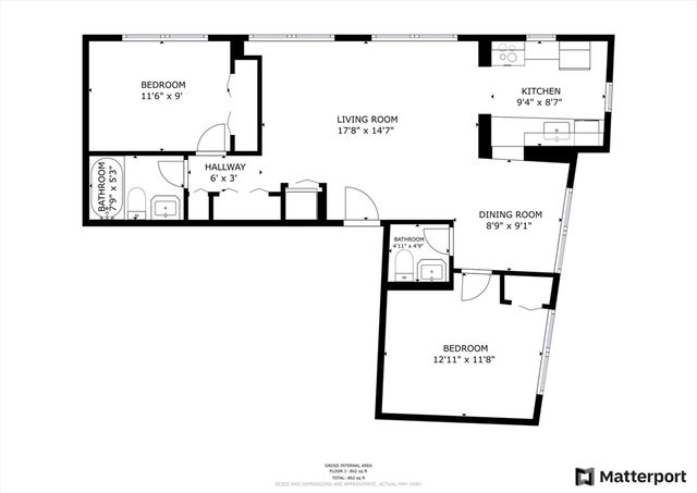 10 Linwood St 204, Malden, MA 02148