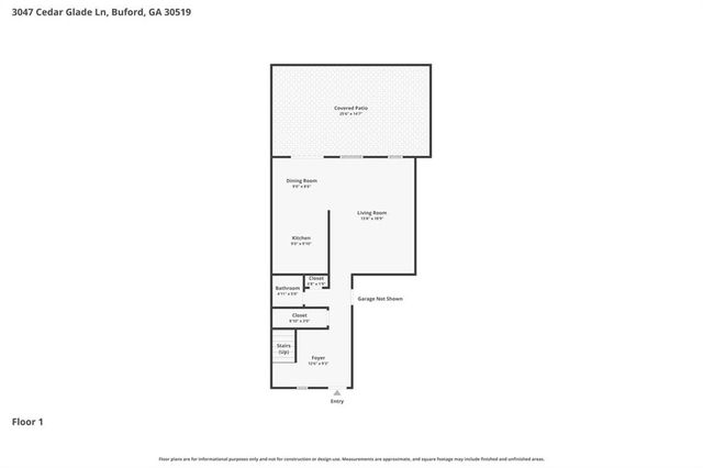 3047 Cedar Glade Lane, Buford, GA 30519