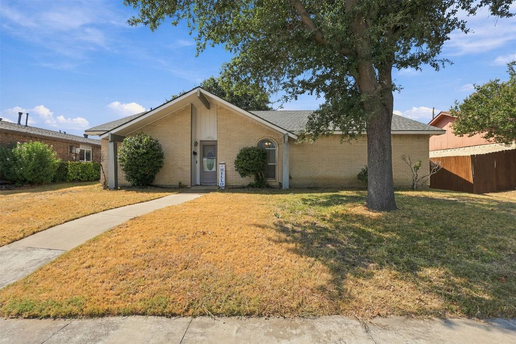 1444 Applegate Drive, Lewisville, TX 75067 — exterior