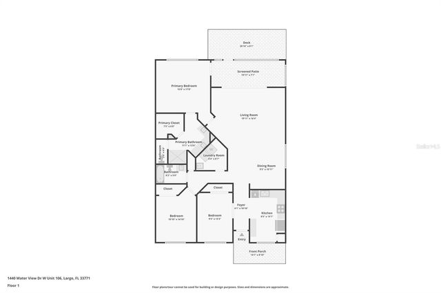 1440 WATER VIEW DRIVE W 106, Largo, FL 33771