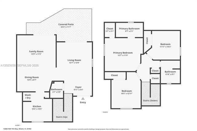 12682 NW 7th Way, Miami, FL 33182