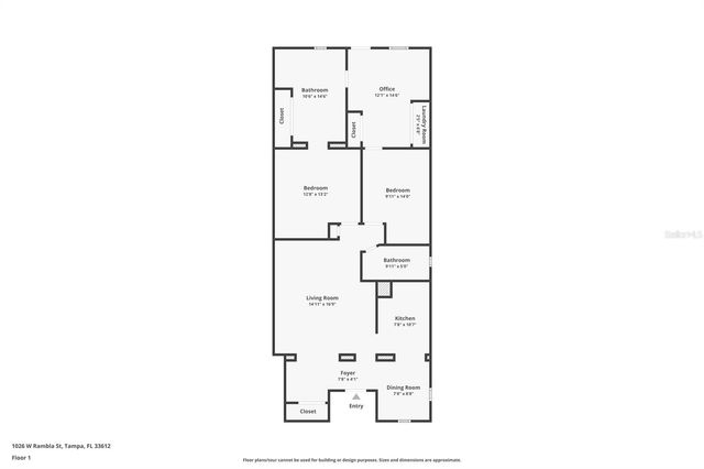 1026 W RAMBLA STREET, Tampa, FL 33612