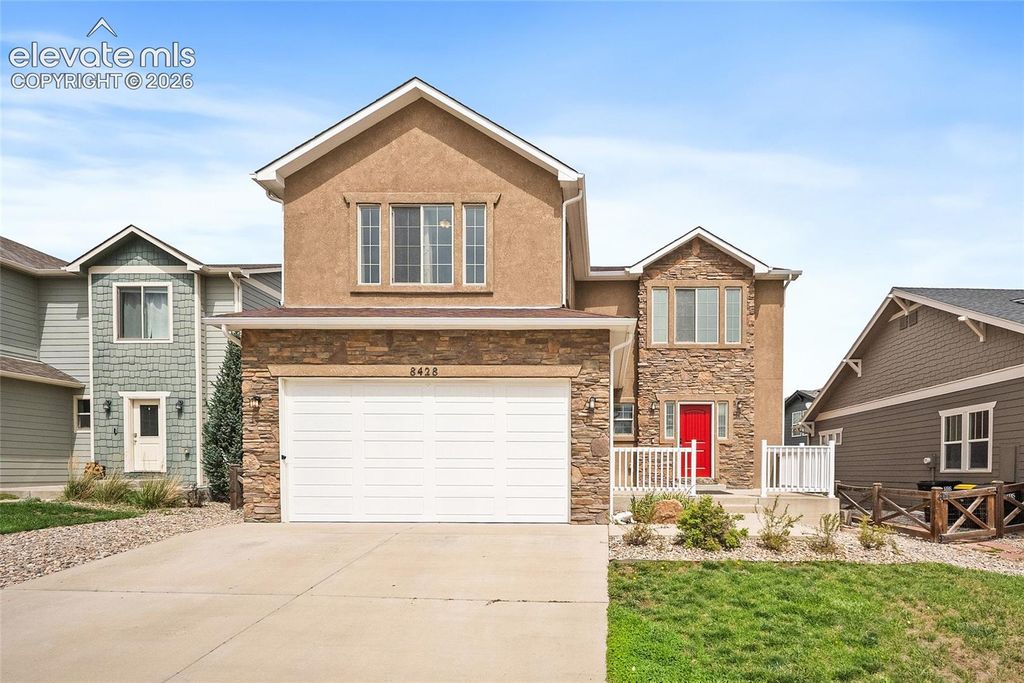 8428 Cypress Wood Drive, Colorado Springs, CO 80927 — exterior