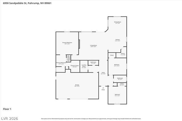 6950 Sandpebble Street, Pahrump, NV 89061