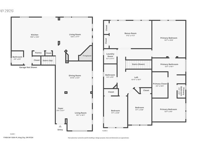17458 Sw 135TH Pl, Portland, OR 97224