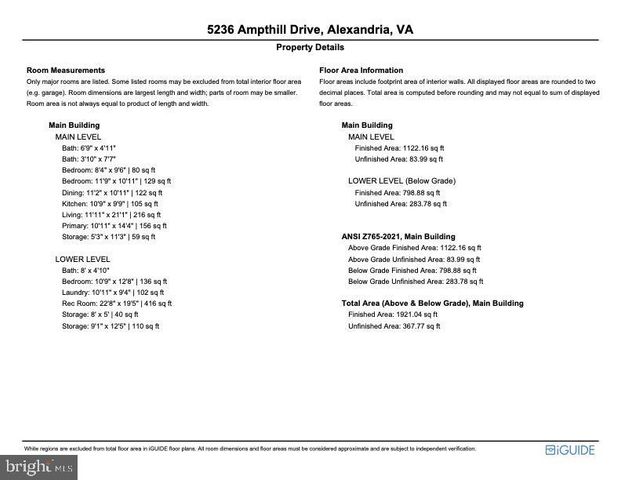 5236 AMPTHILL DR, Alexandria, VA 22312