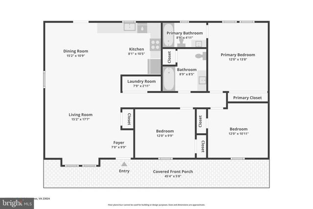 1229 BORDEN RD, Bumpass, VA 23024