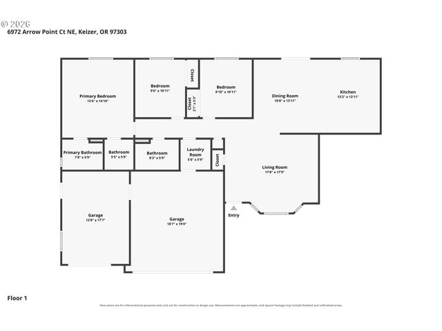 6972 ARROW POINT Ct, Keizer, OR 97303