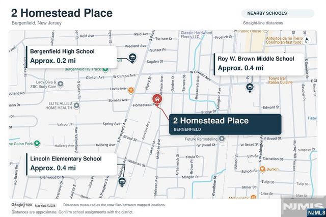 2 Homestead Place, Bergenfield, NJ 07621
