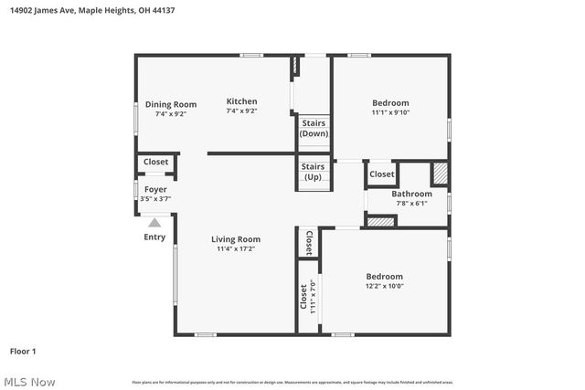 14902 James Avenue, Maple Heights, OH 44137