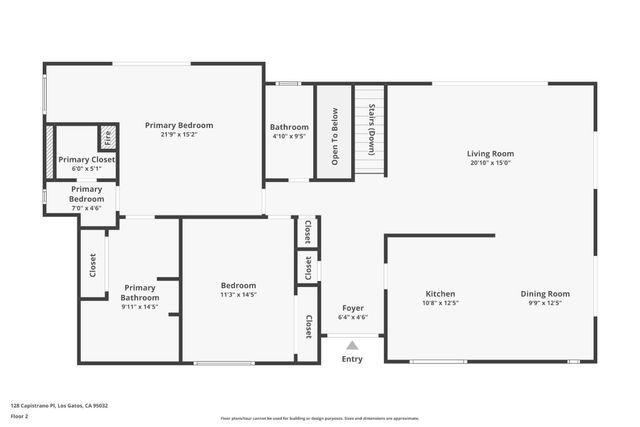 128 Capistrano Place, Los Gatos, CA 95032