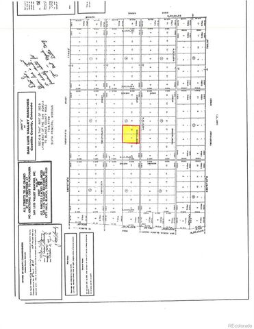 Lot 11 & 12 23rd Street, Blanca, CO 81123