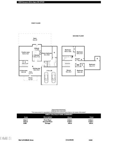 3009 Sawyers Mill Drive, Apex, NC 27539