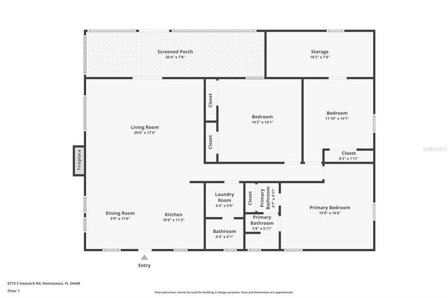 6773 S HANCOCK ROAD, Homosassa, FL 34448