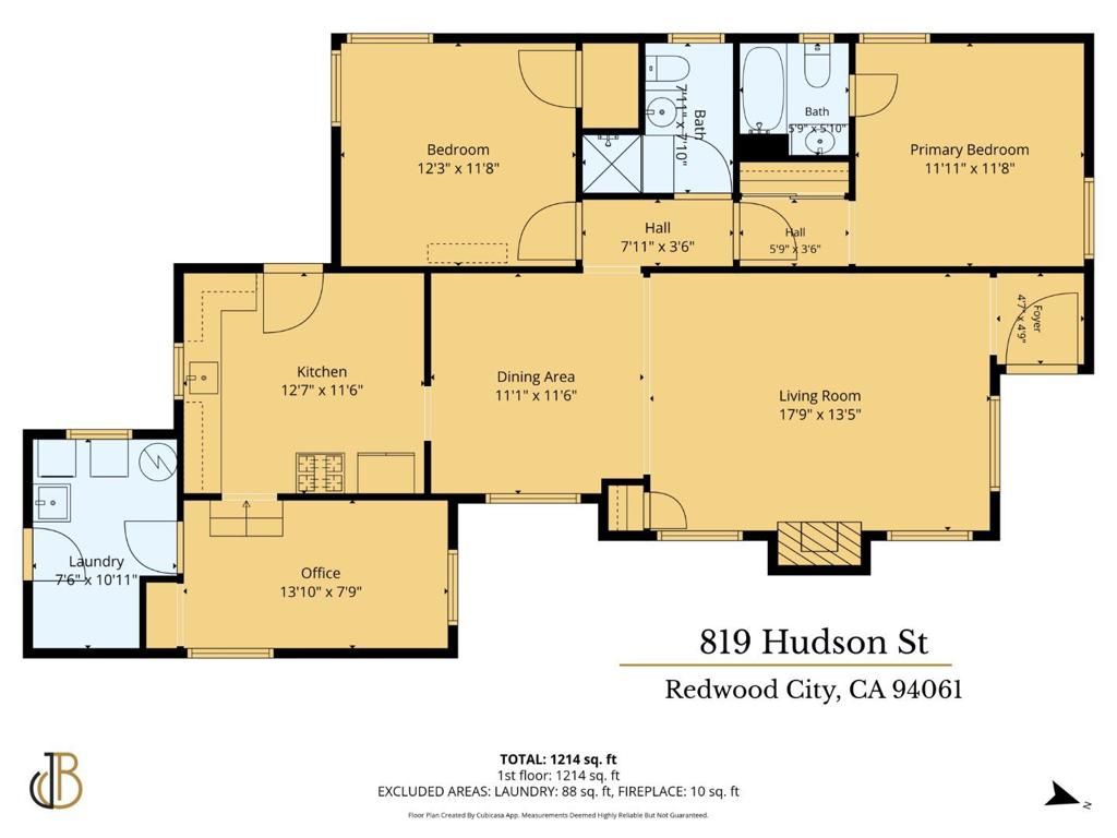 Image 24 of property listing at 819 Hudson Street, Redwood City, CA 94061