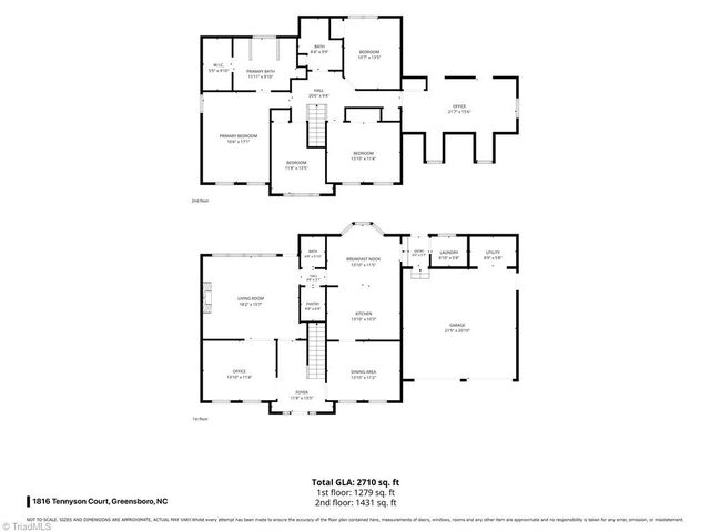 1816 Tennyson Court, Greensboro, NC 27410