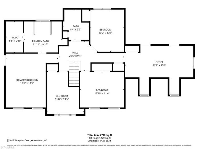 1816 Tennyson Court, Greensboro, NC 27410