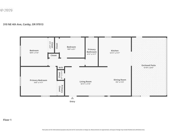 310 Ne 4TH Ave, Canby, OR 97013