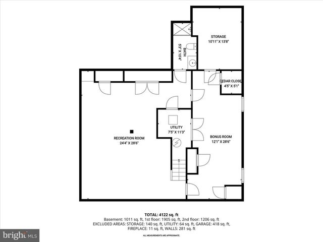 12216 LONG LAKE DR, Owings Mills, MD 21117