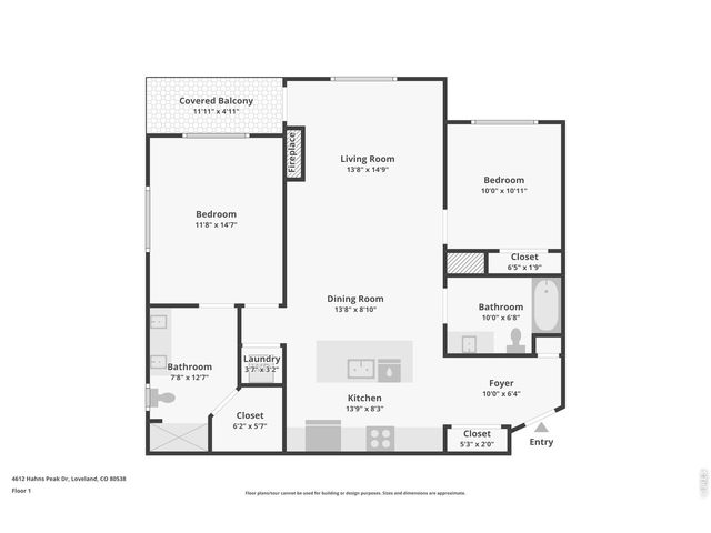 4612 Hahns Peak Dr 302, Loveland, CO 80538