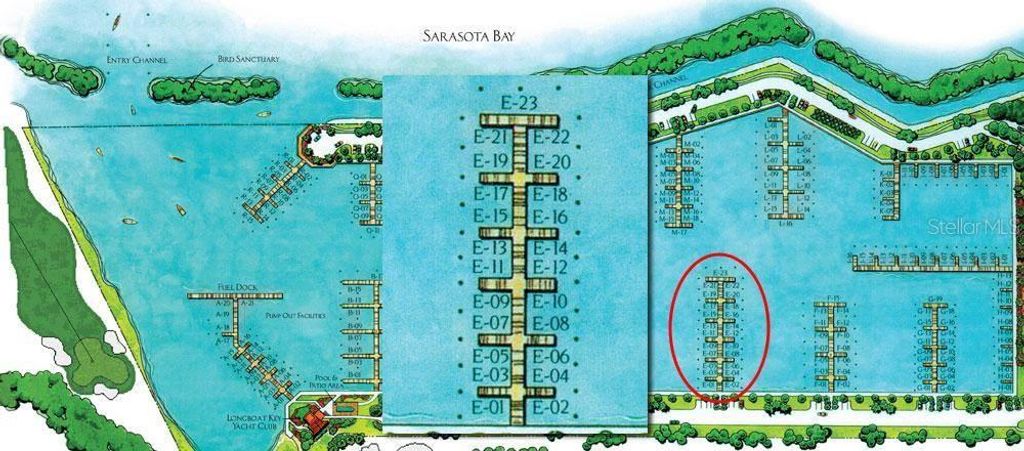 Image 1 of property listing at 2800 HARBOURSIDE DRIVE E-12, Longboat Key, FL 34228