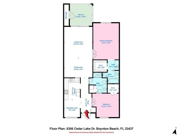5306 Cedar Lake Drive 203, Boynton Beach, FL 33437
