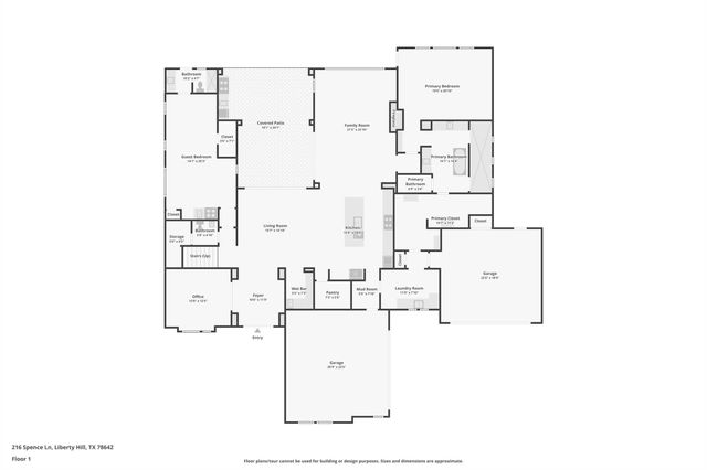 216 Spence LN, Liberty Hill, TX 78642