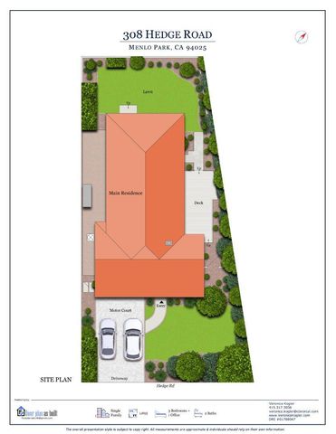 308 Hedge Road, Menlo Park, CA 94025