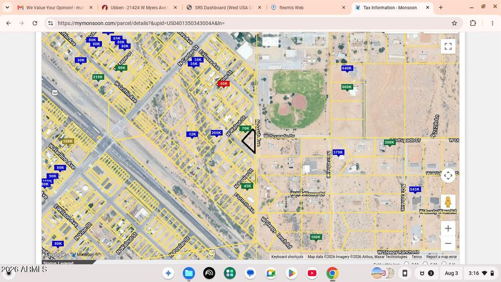 21424 W MYERS Avenue 4, Wittmann, AZ 85361 — exterior