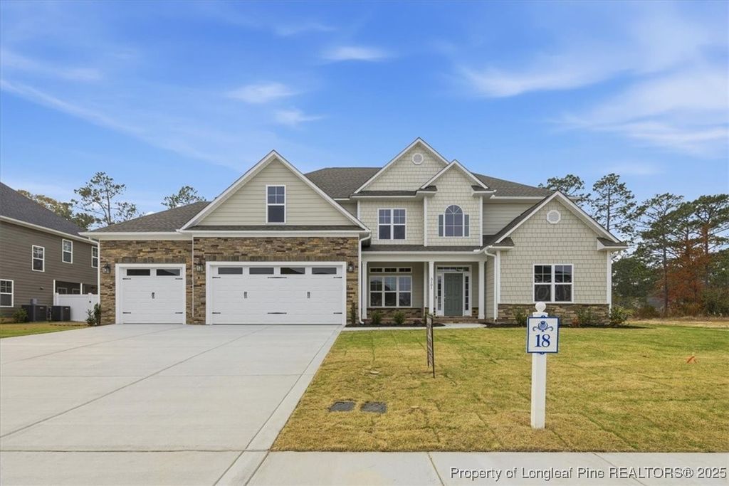 3101 Cragburn (Lot 18) Place, Fayetteville, NC 28306 — exterior