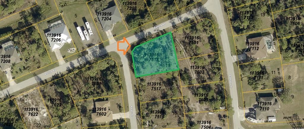 Lot 18, ROLLING ROAD, North Port, FL 34288