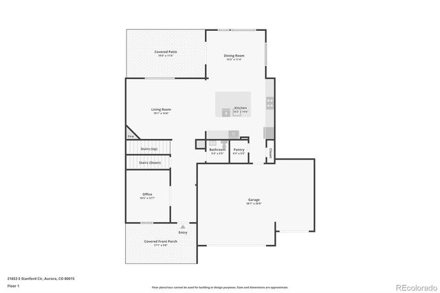 21653 E Stanford Circle, Aurora, CO 80015