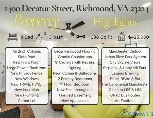 1400 Decatur St, Richmond, VA 23224