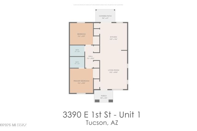 3390 E 1st Street, Tucson, AZ 85716
