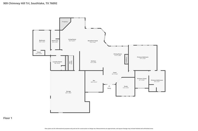 909 Chimney Hill Trail, Southlake, TX 76092