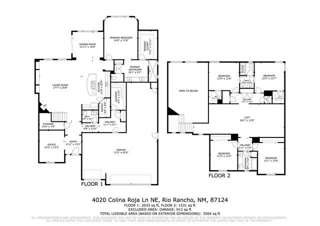 4020 Colina Roja Lane NE, Rio Rancho, NM 87124