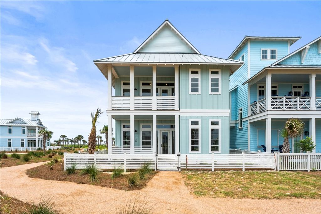120 Lotus Lane, Port Aransas, TX 78373 — exterior