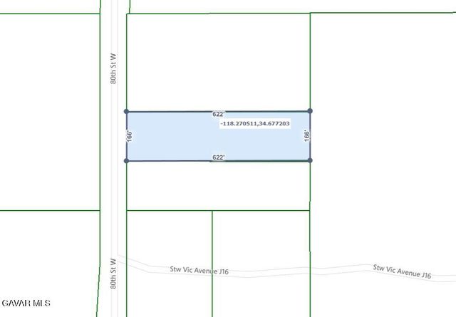 80th St West And Avenue J12, Lancaster, CA 93536